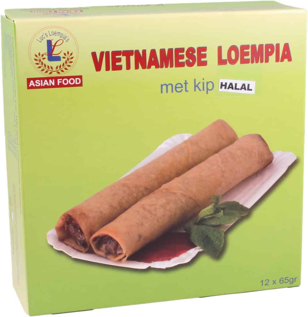 Luc’s Vietnamese Loempia Kip 12st 780g