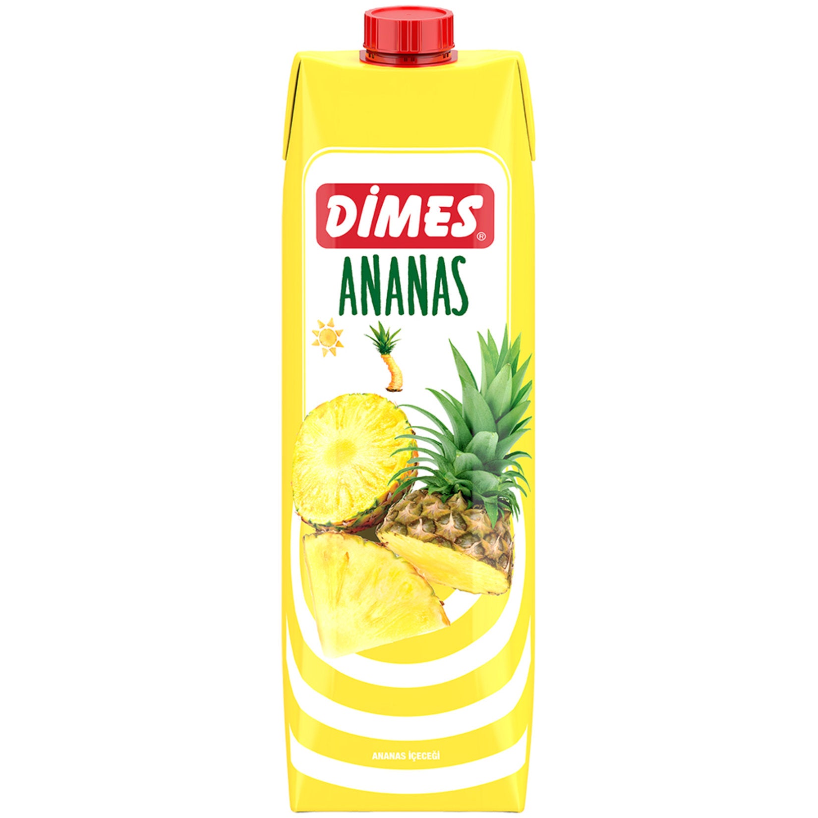 Dimes Ananassap 1L