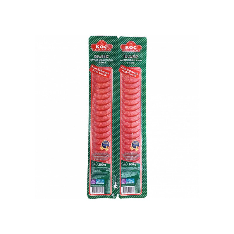 Koc Knoflookworst (Schijven) 200g