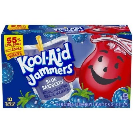 Kool-Aid Jammers Raspberry 10st