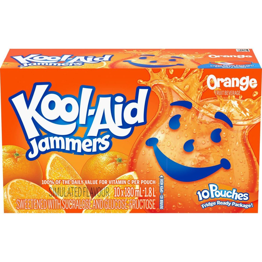 Kool-Aid Jammers Orange 10st