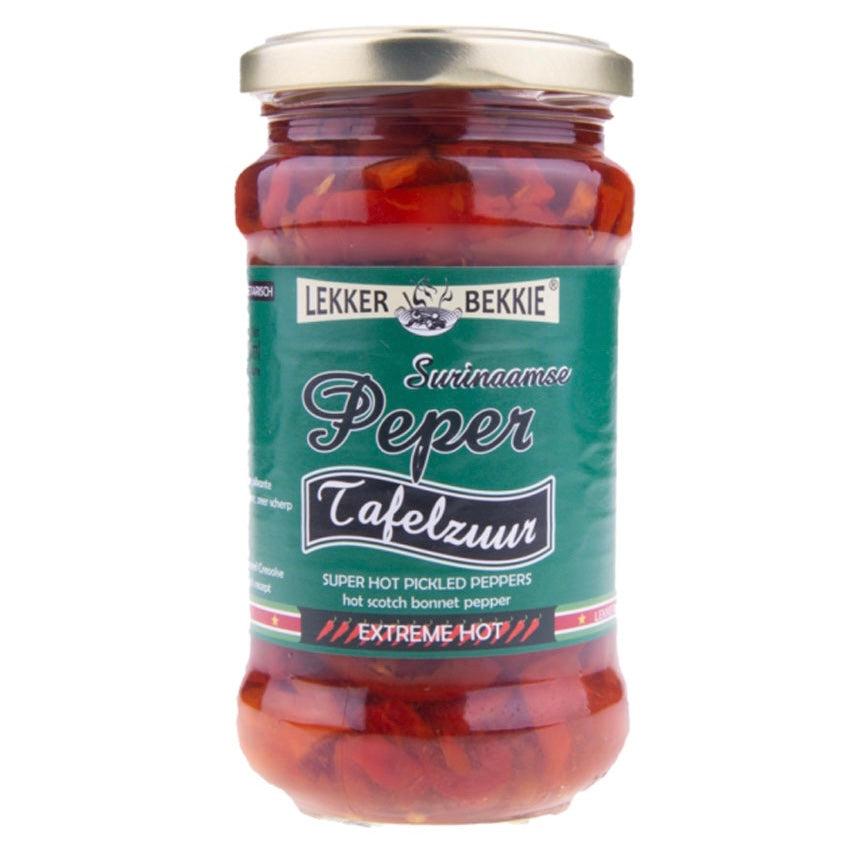 Lekker Bekkie Peper Tafelzuur 290ml