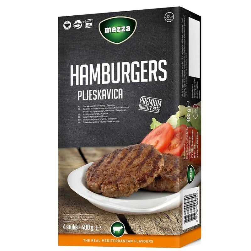 Mezza Hamburgers 400g