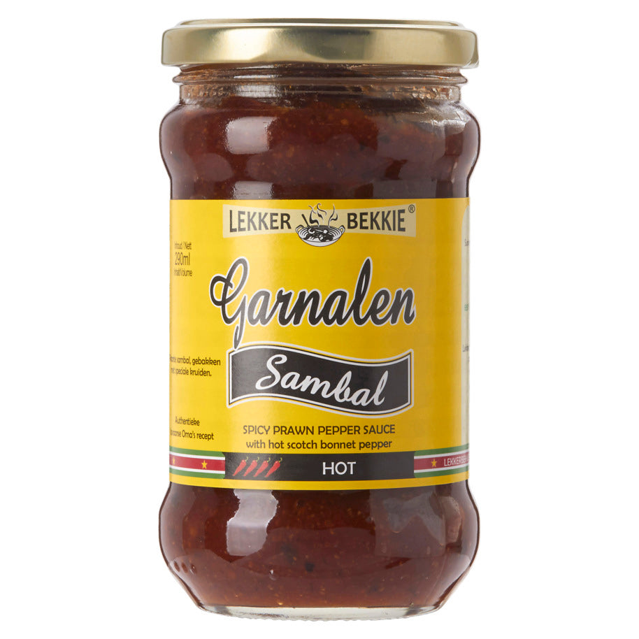 Lekker Bekkie Garnalen Sambal 290ml