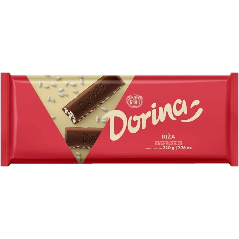 Dorina Chocolate with Puffed Rice 220g