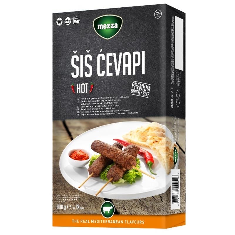 Mezza Sis Cevapi Acılı 800gr