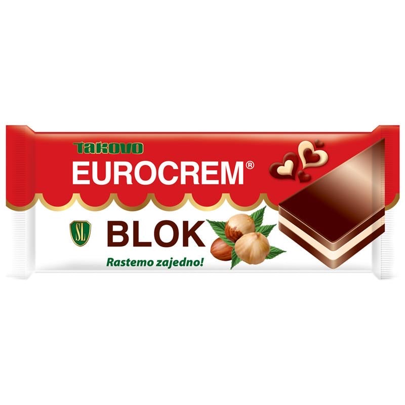 Swisslion Eurocrem Block Chocolate 90g