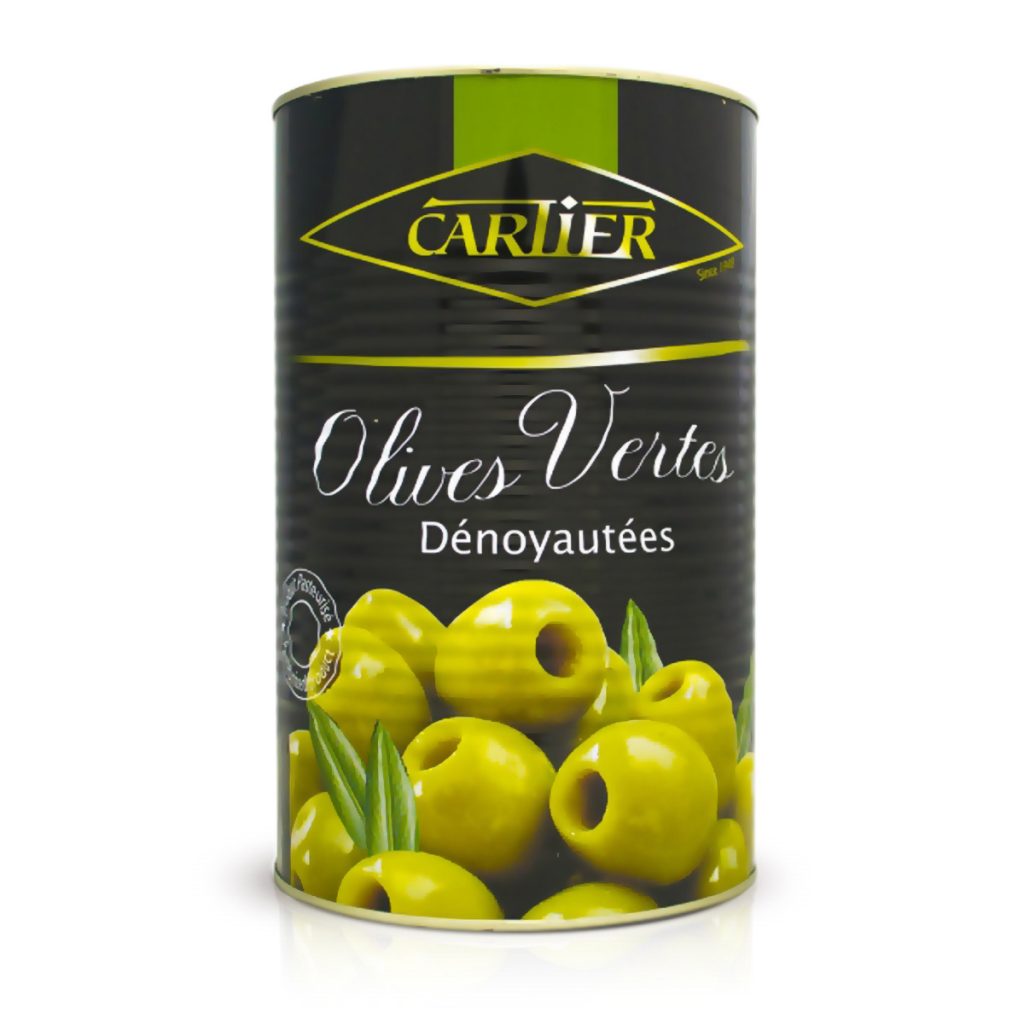 Cartier Green Olives (Seedless) 425ml