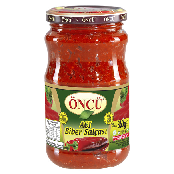 Oncu Aci Biber Salcasi 360g