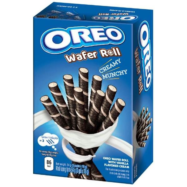 Oreo Wafer Roll Vanilla 54g