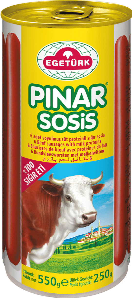 Egetürk Pınar Sosis 550g