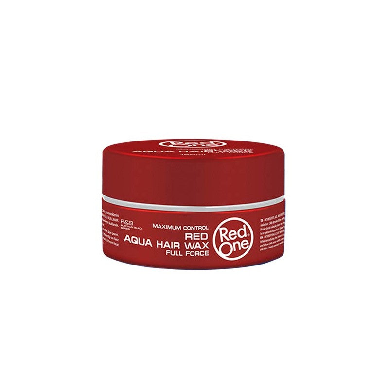 Red One Aqua Hair Wax Red 150ml