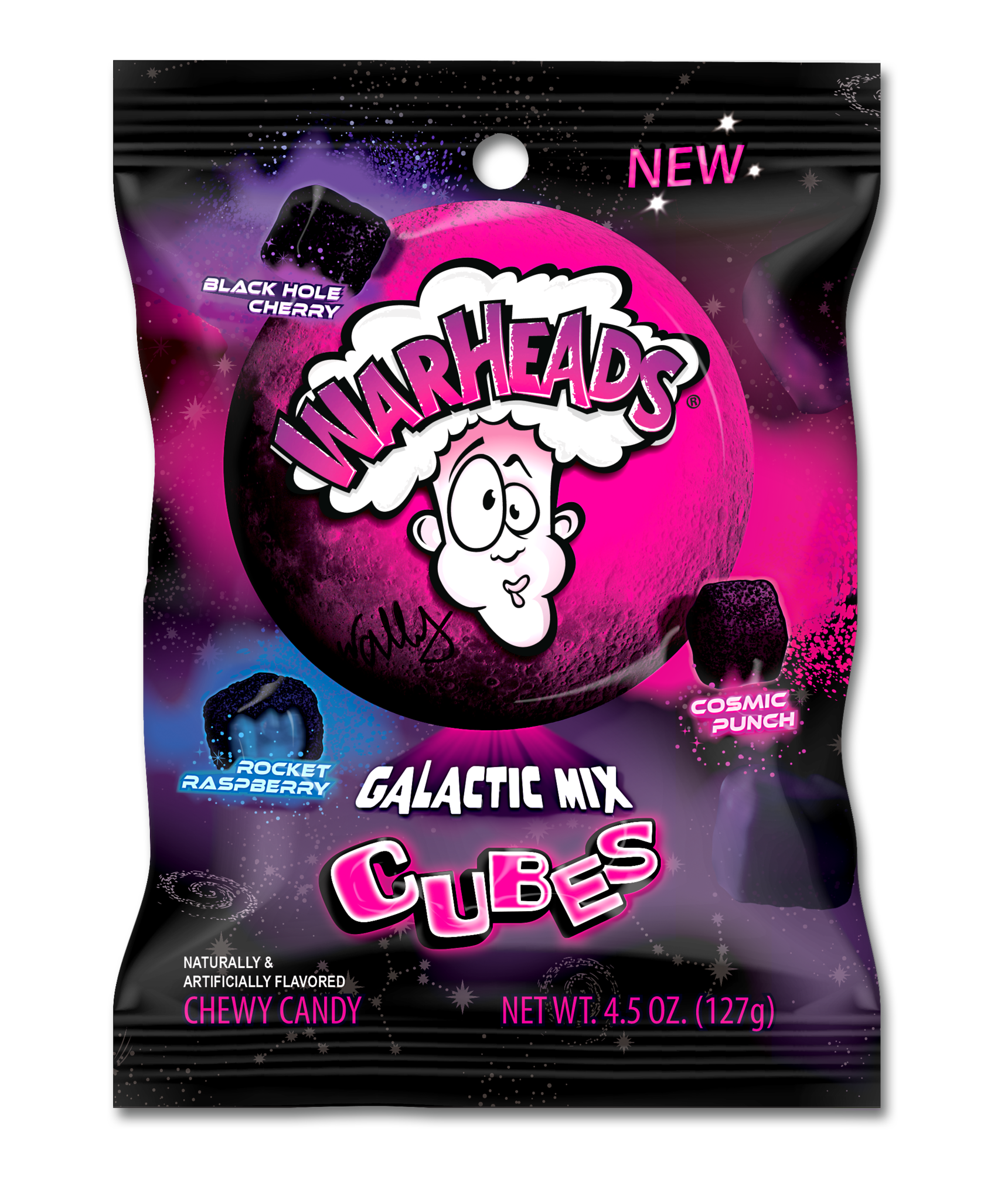 Warheads Galactix Mix Cubes 127g