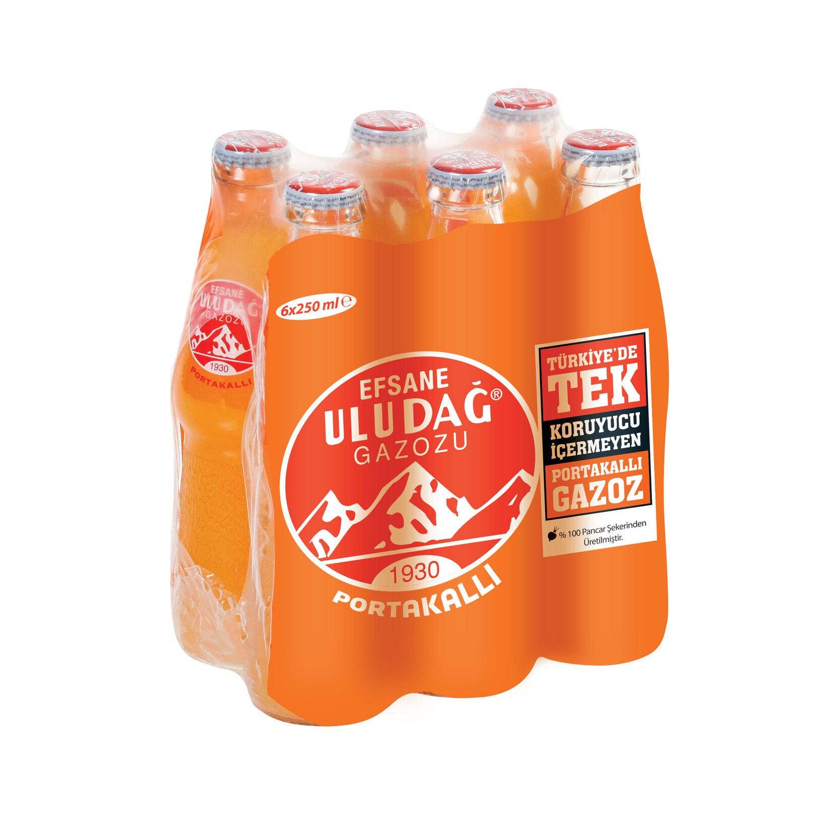 Uludag Gazoz Orange 6x250ml