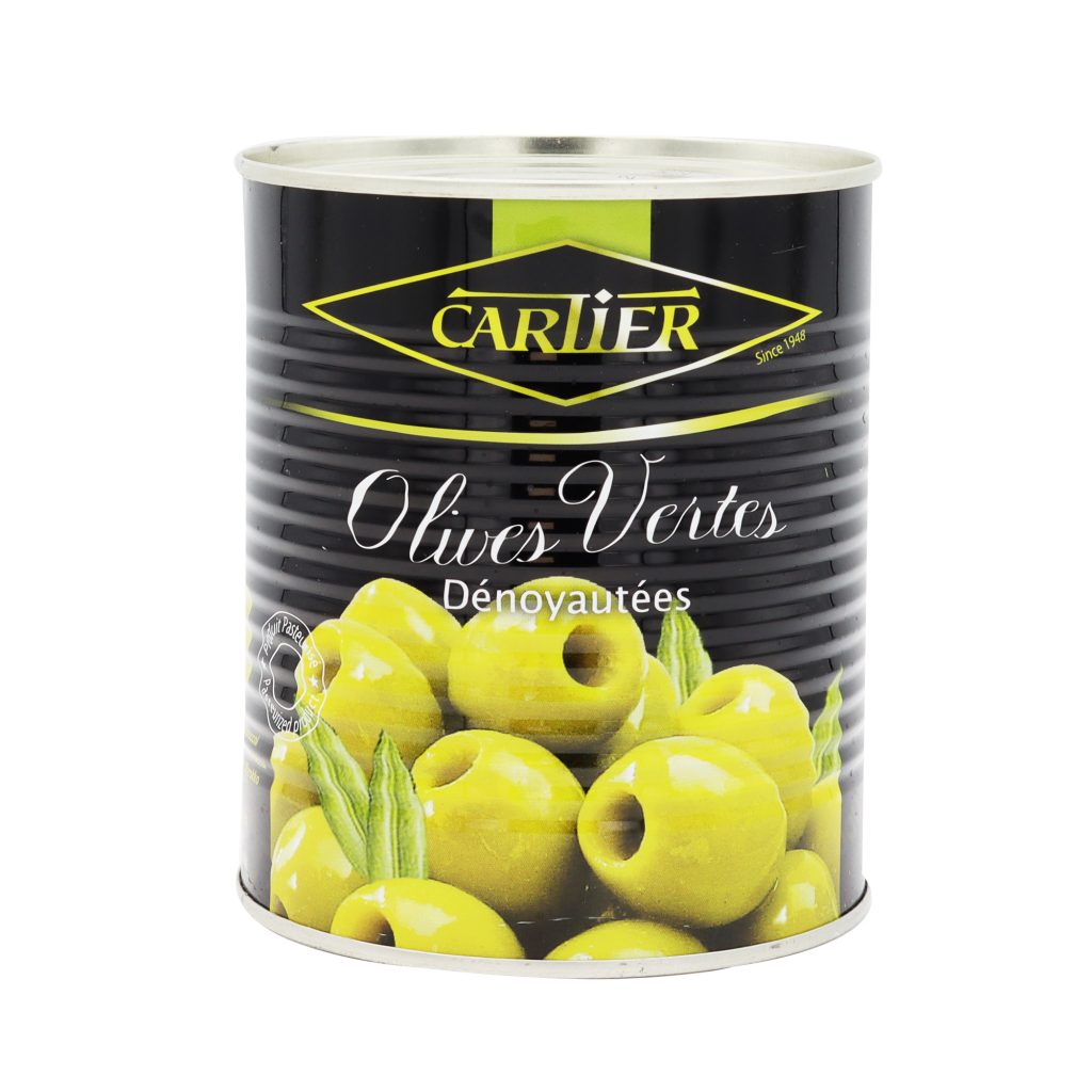 Cartier Green Olives (Seedless) 850ml