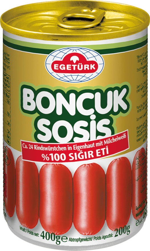 Egeturk Boncuk Sosis 200g