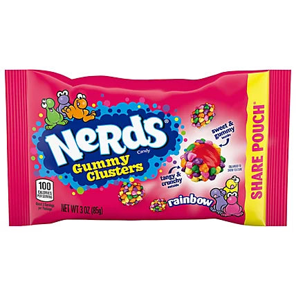 Nerds Gummy Clusters Rainbow 85g