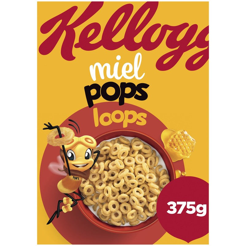 Kellogg's Miel Pops Loops 375g