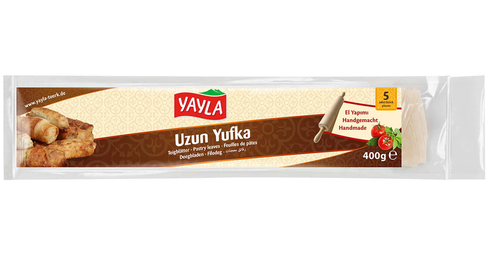 Yayla Uzun Yufka (Filo Hamuru) 400gr