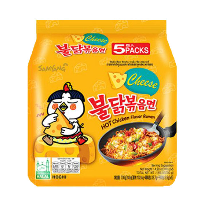 Samyang Chicken Cheese Noodles 5x130g