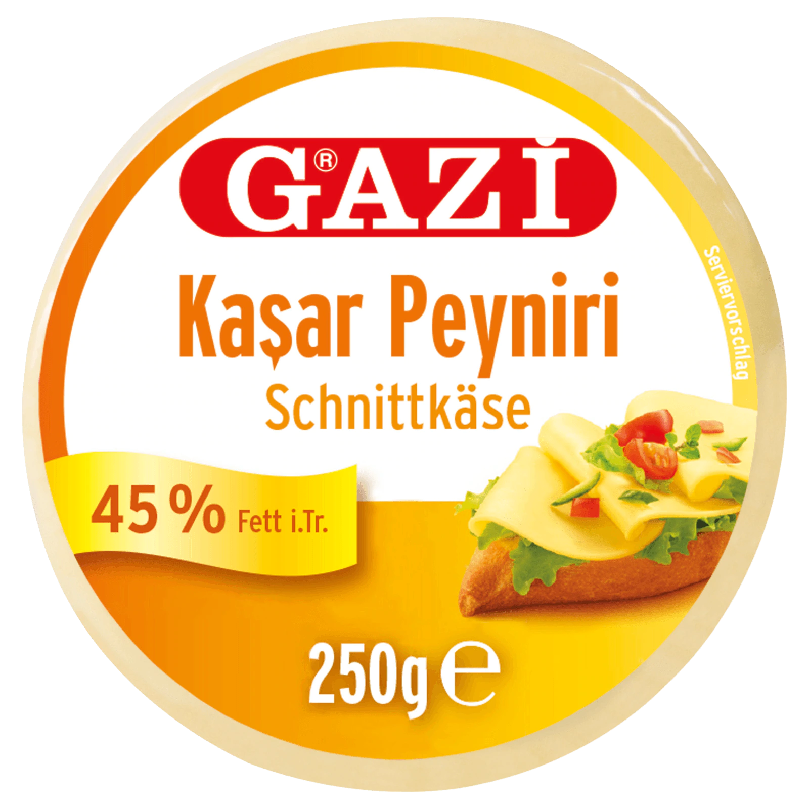 Gazi Cheese Kashkaval 250g