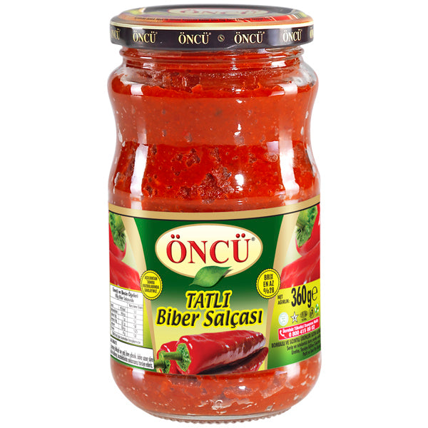 Oncu Tatli Biber Salcasi 360g