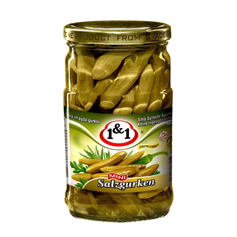 1&amp;1 Mini Pickles 670g