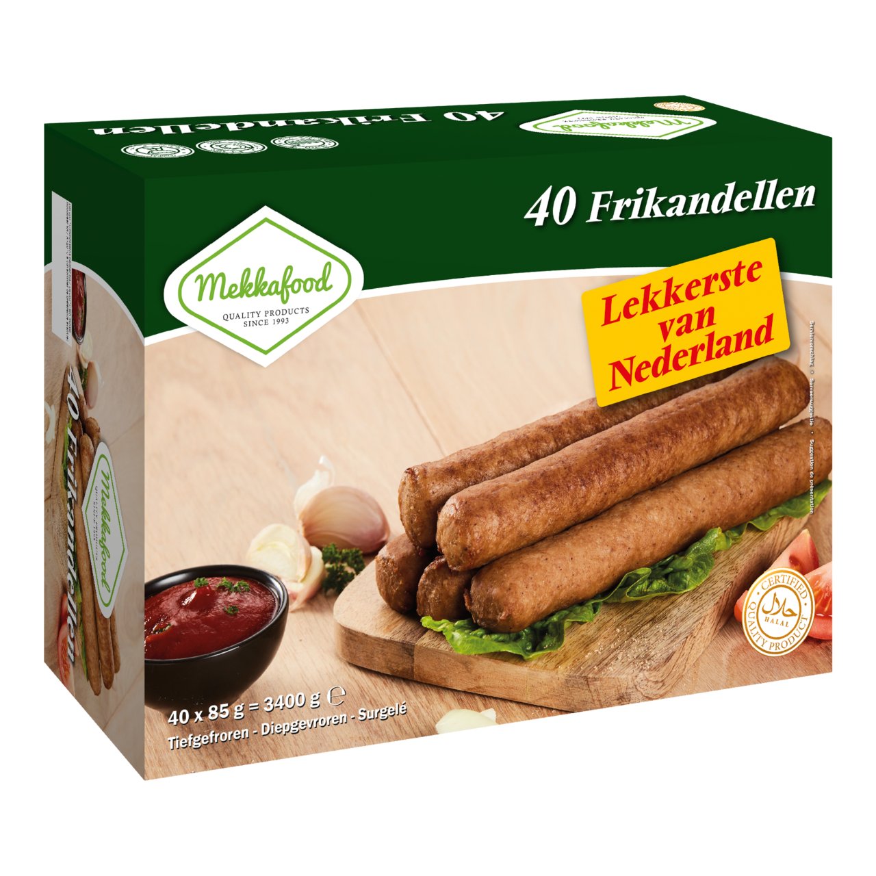 Mekkafood Frikandellen 40st 3400g