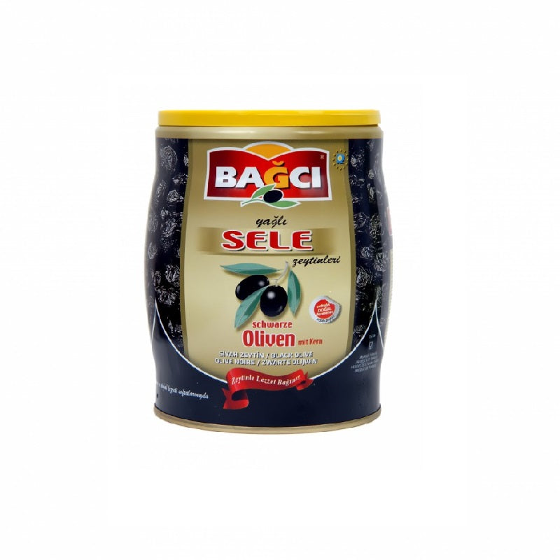 Bagci Sele Zwarte Olijven 750g