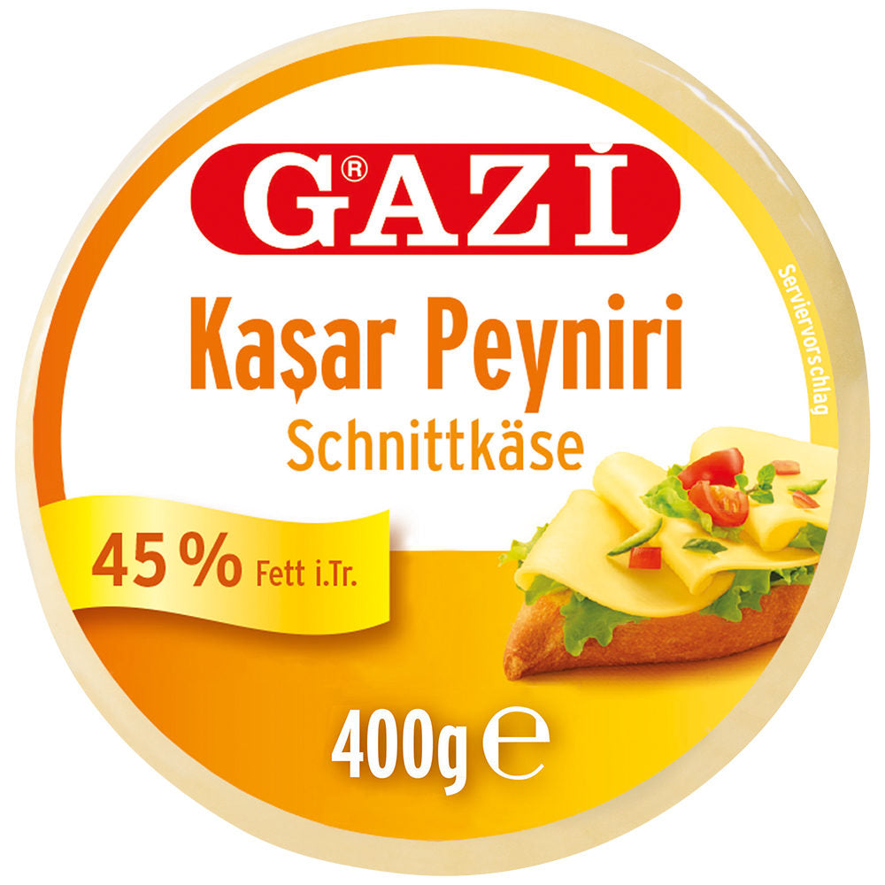 Gazi Cheese Kashkaval 400g