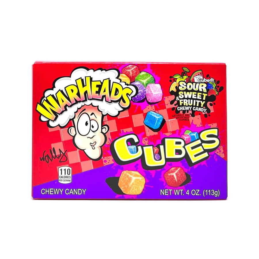 Warheads Chewy Cubes 113g