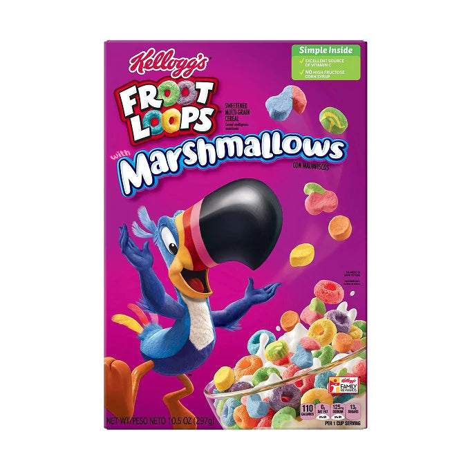 Kellogg’s Froot Loops Marshmallows 297g