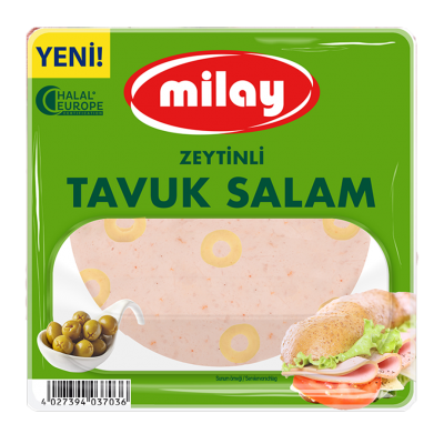 Milay Zeytinli Tavuk Salam 200g