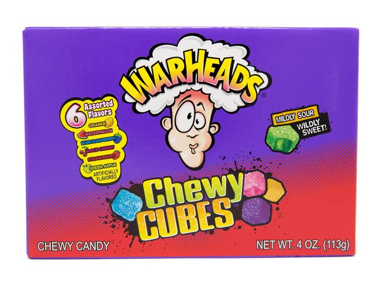 Warheads Chewy Cubes 113g