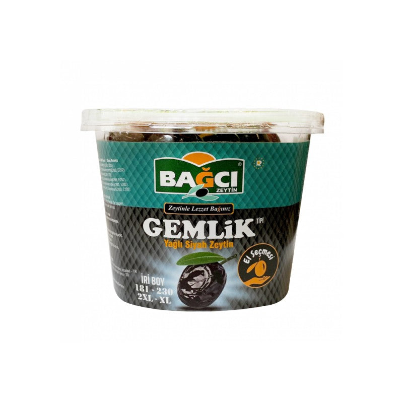 Bagci Luxe Zwarte Olijven 400g