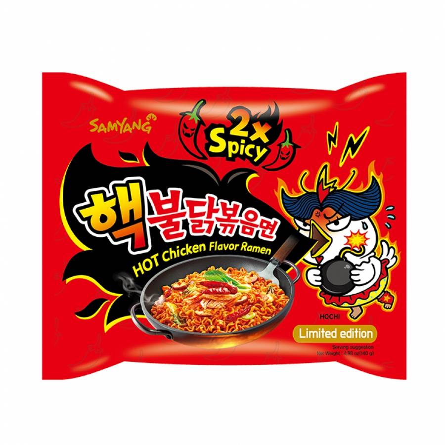 Samyang Noedels Hot Chicken 2x Spicy 130g