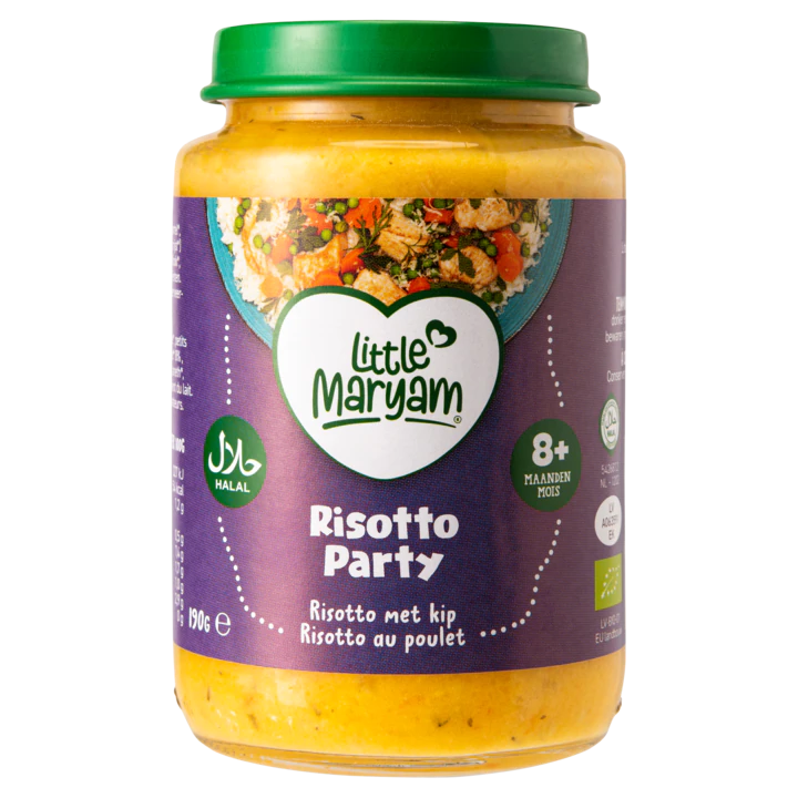 Little Maryam Risotto Party 190g 8+ maanden