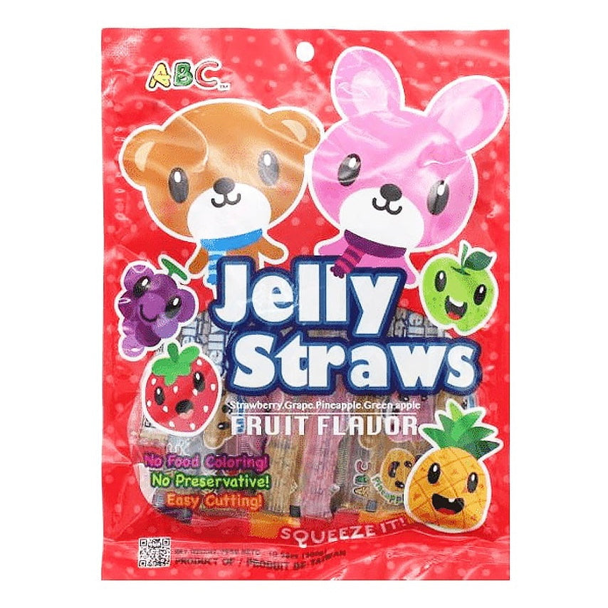 ABC Jelly Straws 300g