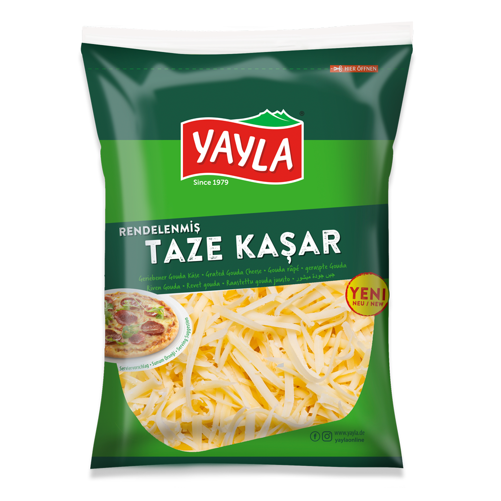 Yayla Grated Cheese Gouda 250g