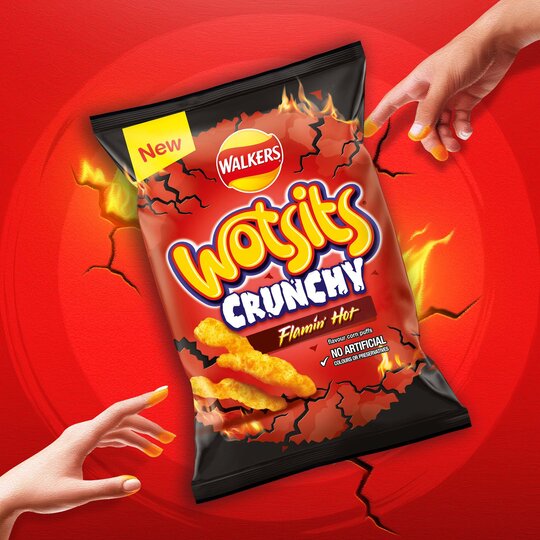 Wotsits Flamin’ Hot Crunchy 140g