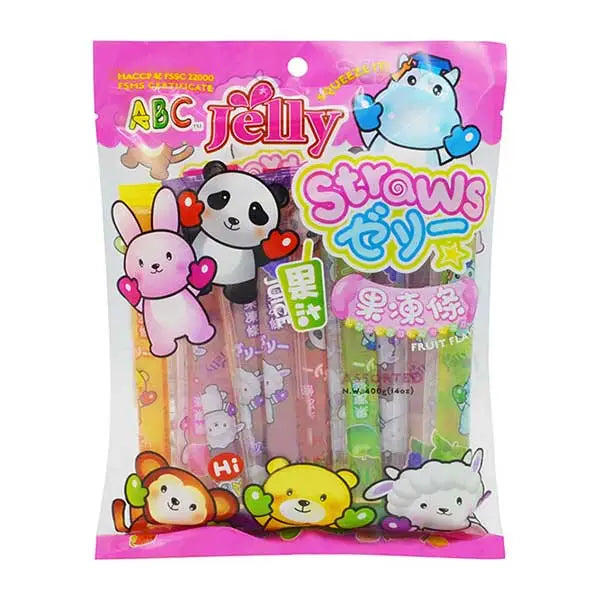 ABC Jelly Straws 400g