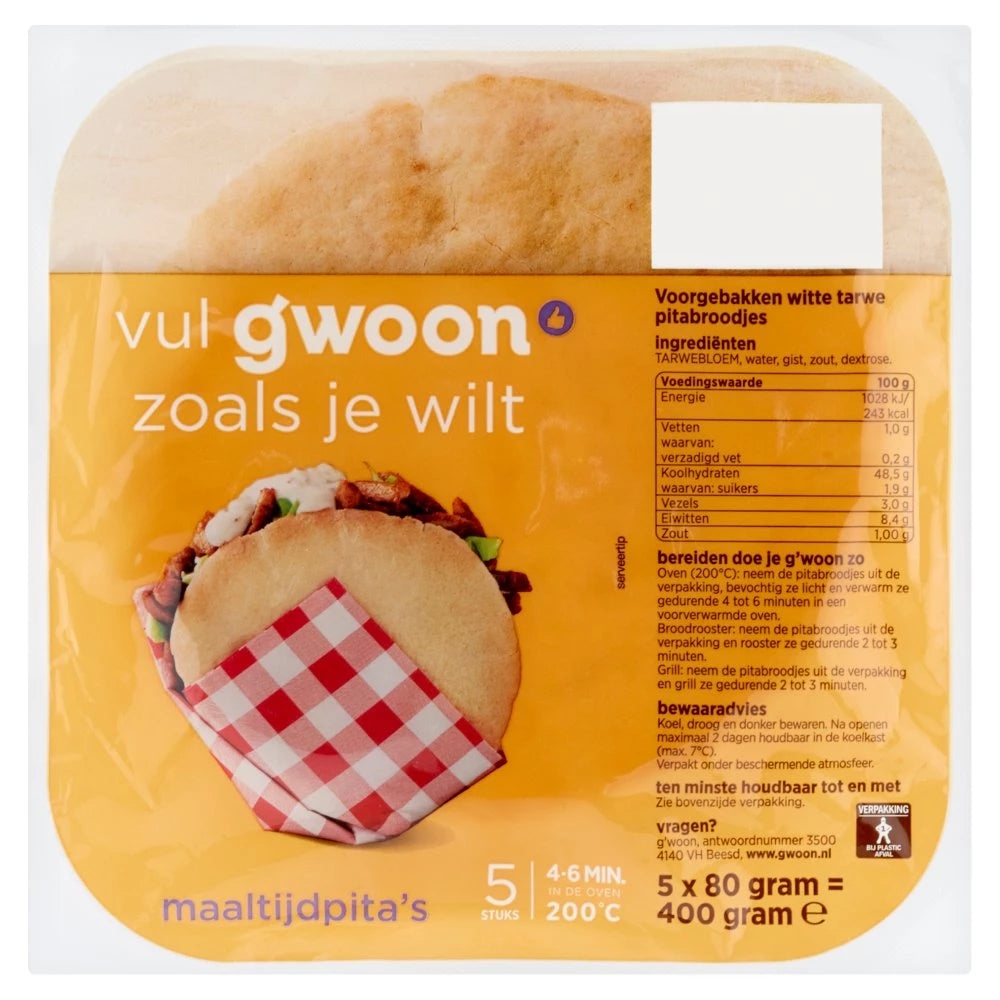 Gwoon Pita bread 5pcs