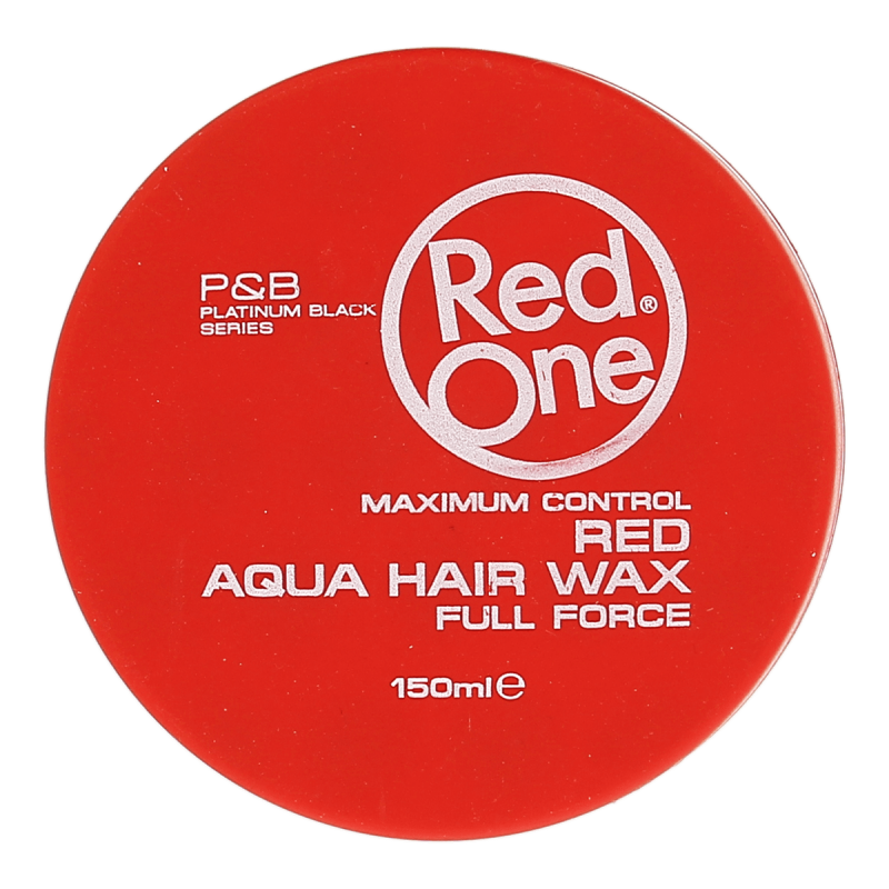 Red One Aqua Hair Wax Rood 150ml