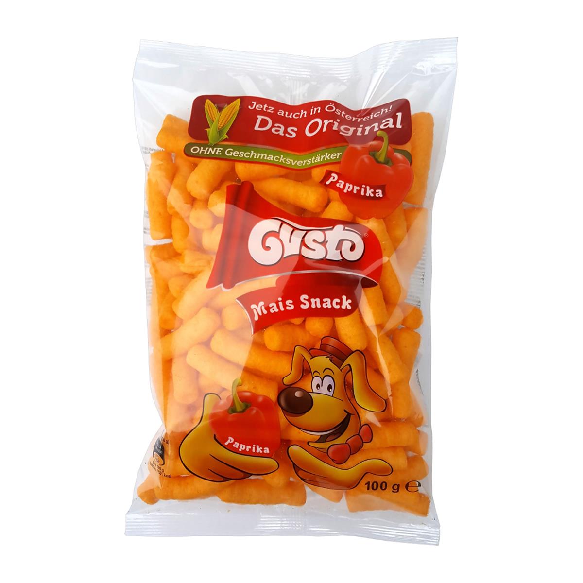 Gusto Mais Snack Paprika 85g