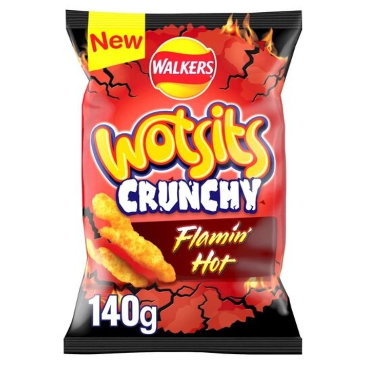 Wotsits Flamin’ Hot Crunchy 140g