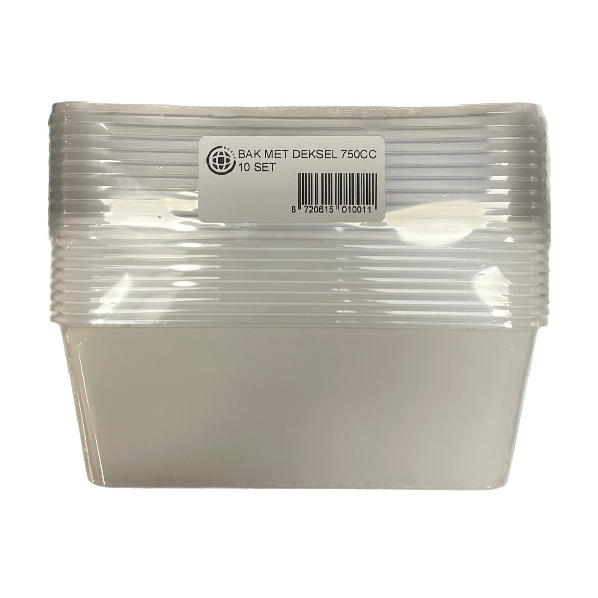 Microwave Container 750cc 10pcs