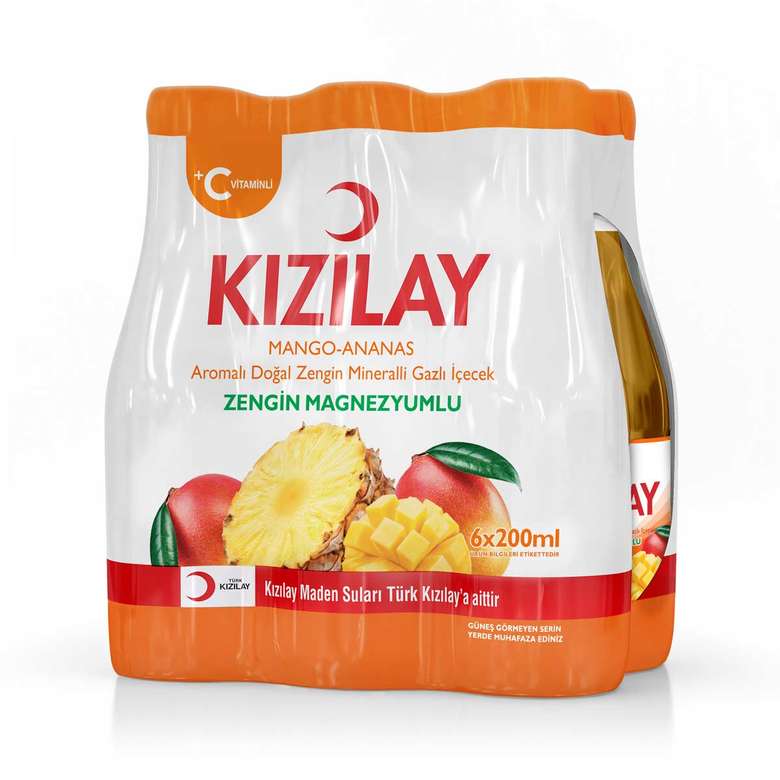 Kizilay Mango Pineapple 6x200ml