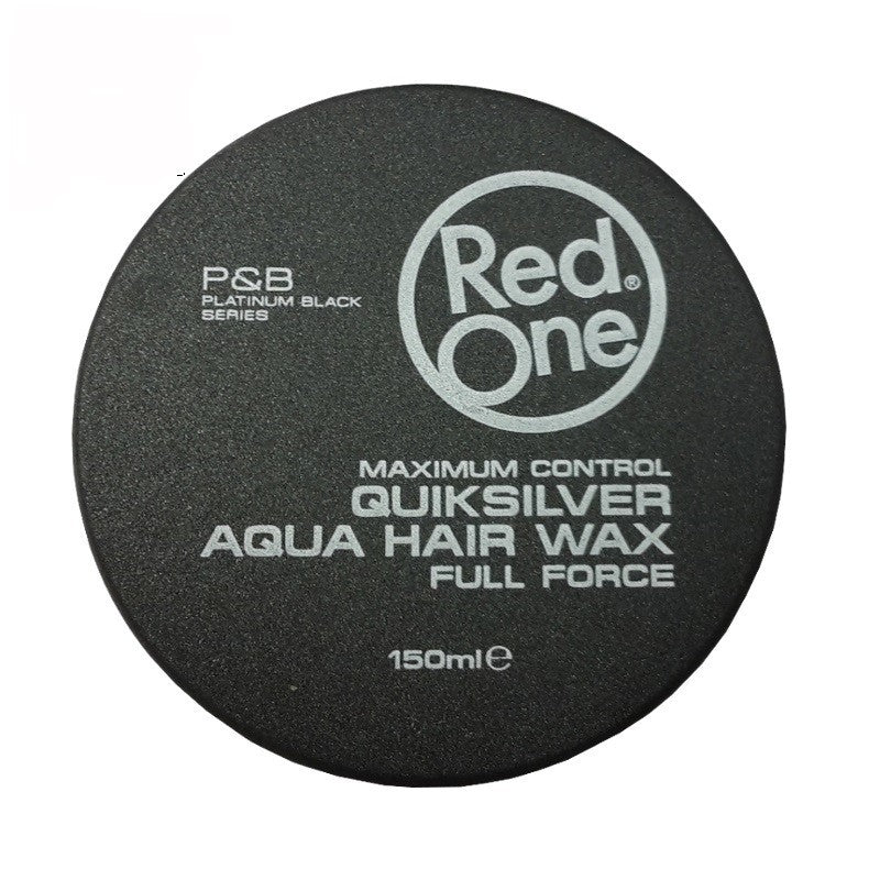 Red One Aqua Hair Wax Gray 150ml