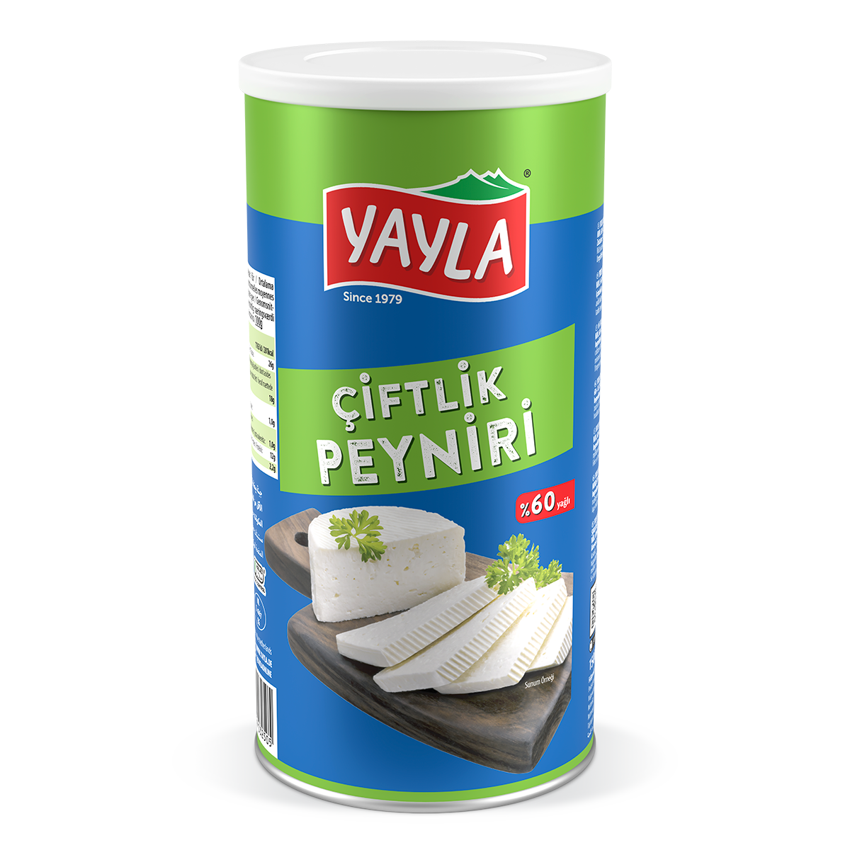 Yayla Çiftlik Peyniri Beyaz %60 800g