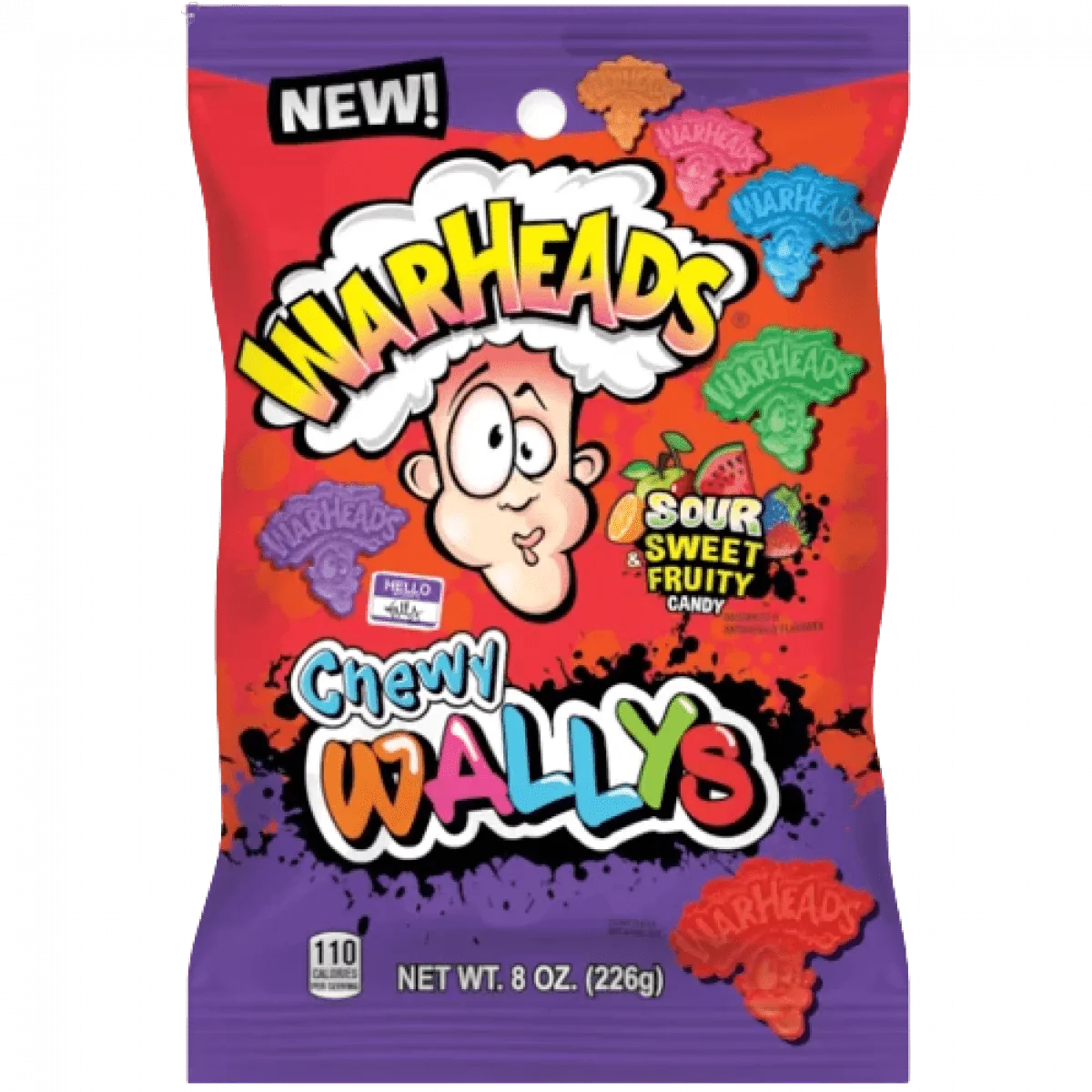 Warheads Chewy Wallys 226g